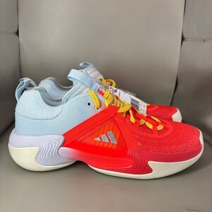 Adidas SMU Exhibit Select Basketball Shoes Red Blue Yellow IF4598 Womens 10